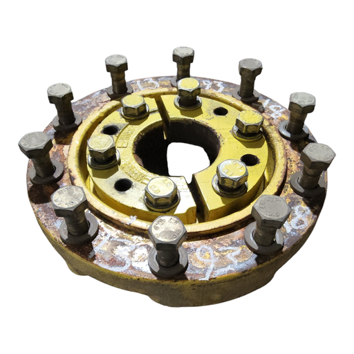 [NTS-139318] 10-Hole Wedg-Lok OE Style, 4.33" (110.01mm) axle, John Deere Yellow