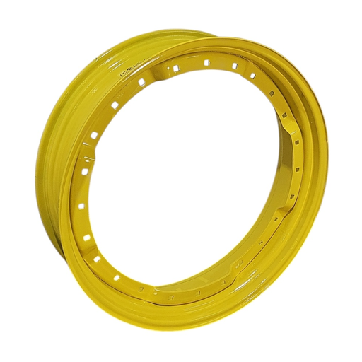 [NTS-139321] 10"W x 38"D, John Deere Yellow 12-Hole Waffle Wheel (Groups of 3 bolts)