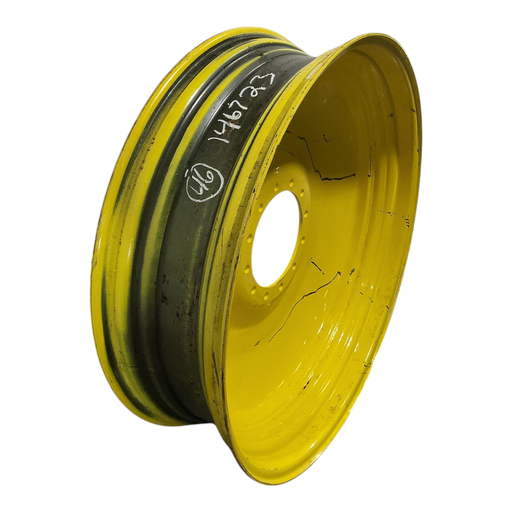 [NTS-146723] 12"W x 46"D, John Deere Yellow 12-Hole Bubble Disc