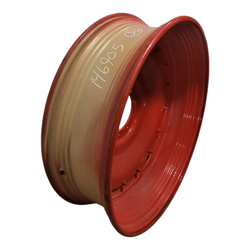 [NTS-146905] 15"W x 50"D, Fendt/Agco Red 16-Hole Stub Disc