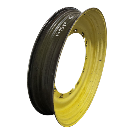 [NTS-149584] 10"W x 50"D, John Deere Yellow 12-Hole Stub Disc