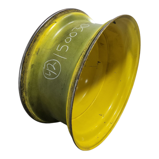 [NTS-150030] 18"W x 42"D, John Deere Yellow 10-Hole Dolly Dual , -15.38" Offset