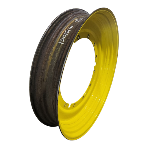 [NTS-150126] 10"W x 50"D, John Deere Yellow 12-Hole Stub Disc