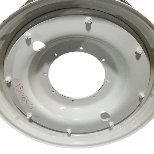 [NTS-150804] 8-Hole Stub Disc Center for 38"-54" Rim, Ford / New Holland White