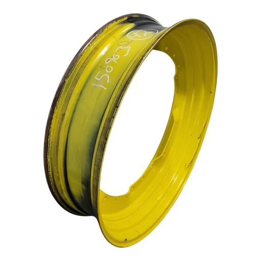 [NTS-150903] 10"W x 42"D, John Deere Yellow 12-Hole Waffle Wheel (Groups of 3 bolts)
