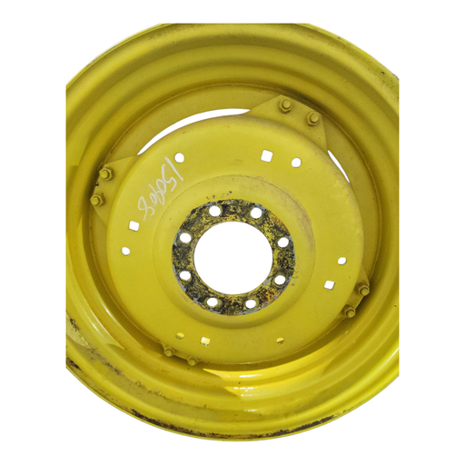 [NTS-150908] 8-Hole Stub Disc (groups of 2 bolts) Center for 30" Rim, John Deere Yellow