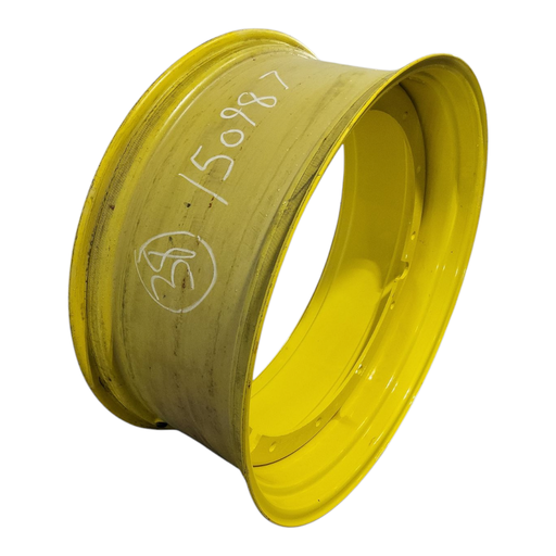 [NTS-150987] 16"W x 38"D, John Deere Yellow 12-Hole Stub Disc