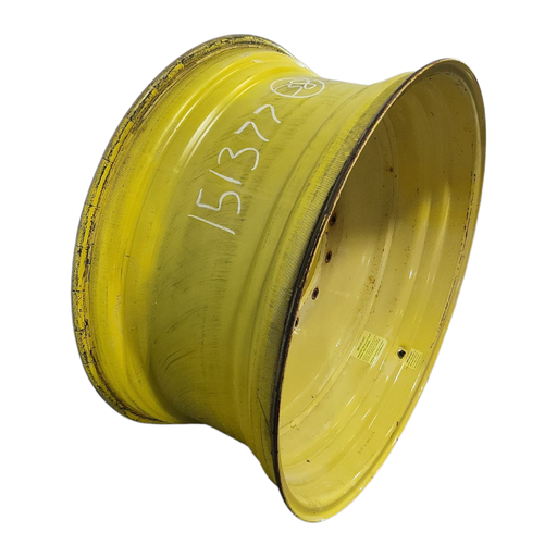 [NTS-151377] 18"W x 38"D, John Deere Yellow 12-Hole Formed Plate