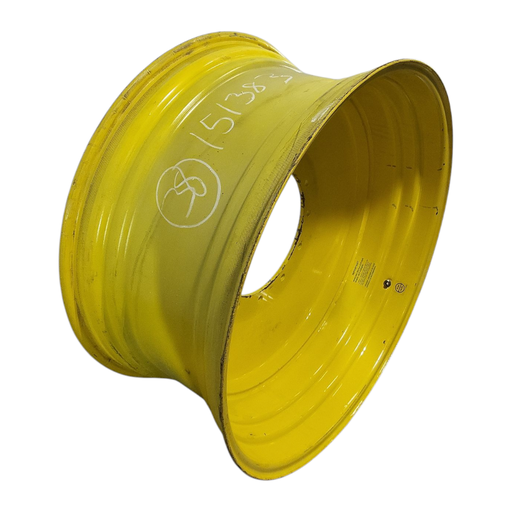 [NTS-151383] 18"W x 38"D, John Deere Yellow 12-Hole Formed Plate