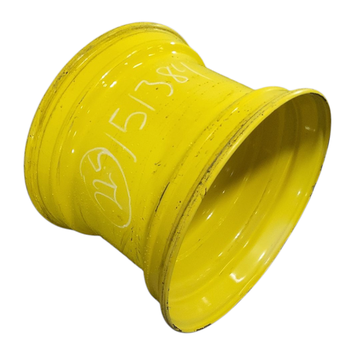 [NTS-151384] 16"W x 22.5"D, John Deere Yellow 8-Hole Formed Plate