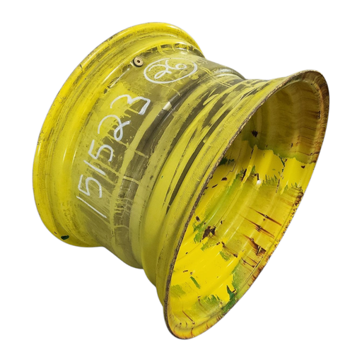 [NTS-151523] 16"W x 26"D, John Deere Yellow 8-Hole Formed Plate