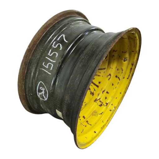 [NTS-151557] 14"W x 26"D, John Deere Yellow 8-Hole Formed Plate