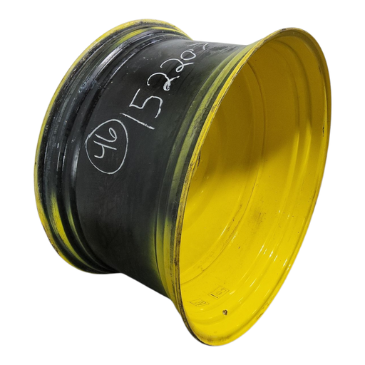 [NTS-152207] 25"W x 46"D, John Deere Yellow 12-Hole Formed Plate