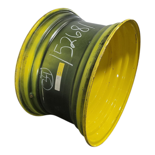 [NTS-152681] 20"W x 34"D, John Deere Yellow 12-Hole Formed Plate , 2.25" Offset