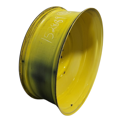 [NTS-152889] 16"W x 46"D, John Deere Yellow 10-Hole Formed Plate , 8.38" Offset