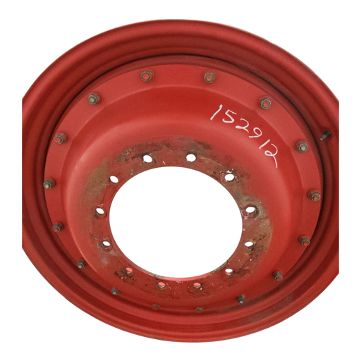 [NTS-152912] 12-Hole Stub Disc Center for 38"-54" Rim, Fendt/Agco Red