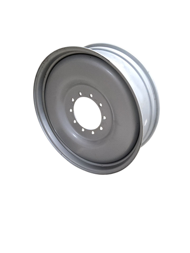 [47744558] 12"W x 38"D, Case IH Silver Mist 10-Hole Bubble Disc , 2.62" Offset