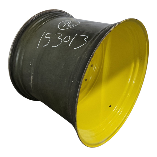 [NTS-153013] 38"W x 46"D, John Deere Yellow 12-Hole Stub Disc , -6.12" Offset