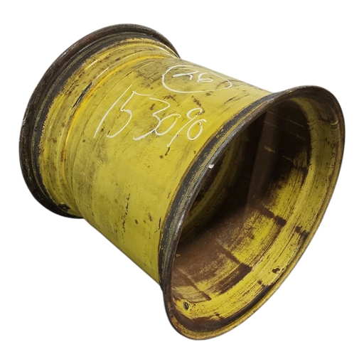 [NTS-153090] 25"W x 26"D, John Deere Yellow 8-Hole Flat Plate , 1.5" Offset