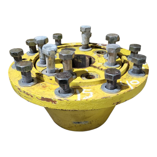 [NTS-154036] 10-Hole Wedg-Lok Style, 3.62" (92.08mm) axle, John Deere Yellow