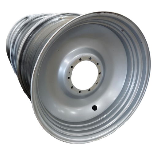 [042716388407(SIS)] 25"W x 46"D, Case IH Silver Mist 10-Hole Bubble Disc , -1.81" Offset