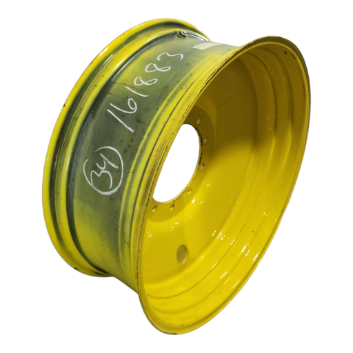[NTS-161883] 13"W x 34"D, John Deere Yellow 10-Hole Formed Plate Sprayer , 3" Offset