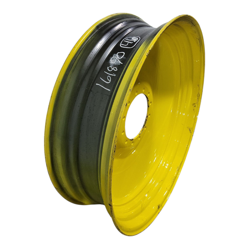 [NTS-161890] 13"W x 46"D, John Deere Yellow 12-Hole Bubble Disc , 1.75" Offset