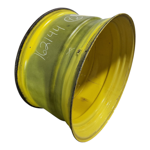 [NTS-162144] 23"W x 42"D, John Deere Yellow 10-Hole Formed Plate , -13.88" Offset