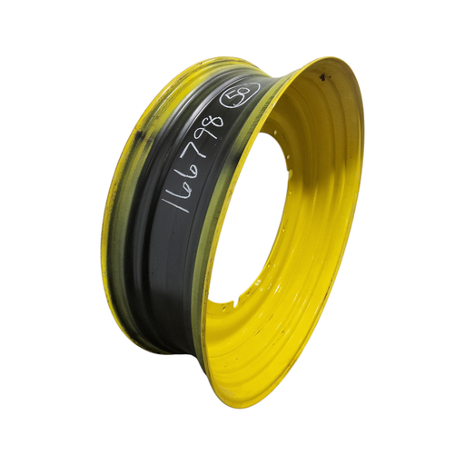 [NTS-166798] 15"W x 50"D, John Deere Yellow 12-Hole Stub Disc , -3.25" Offset