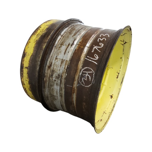 [NTS-167633] 18"W x 34"D, John Deere Yellow Band Dual "T" Rail