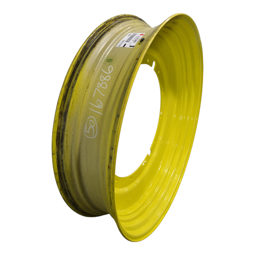 [NTS-167886] 12"W x 50"D, John Deere Yellow 12-Hole Stub Disc , -3.12" Offset