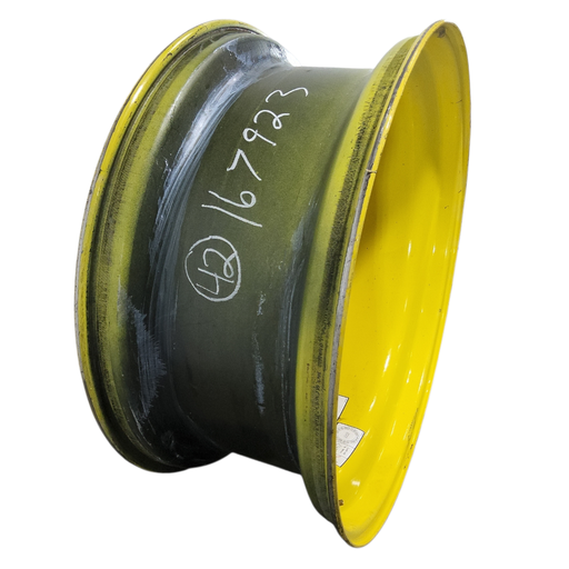 [NTS-167923] 18"W x 42"D, John Deere Yellow 20-Hole Dolly Dual , -15" Offset