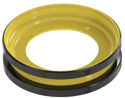 [3W-0432MLPJD] 16.25" Wide Driver Wheel for John Deere Rowcrop Tractors Series 8000T-8030T, Steel Bolt-On Style, for All tracks, (Rubber)