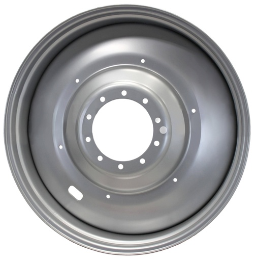 [62746] 16"W x 42"D, Case IH Silver Mist 10-Hole Formed Plate , -9" Offset