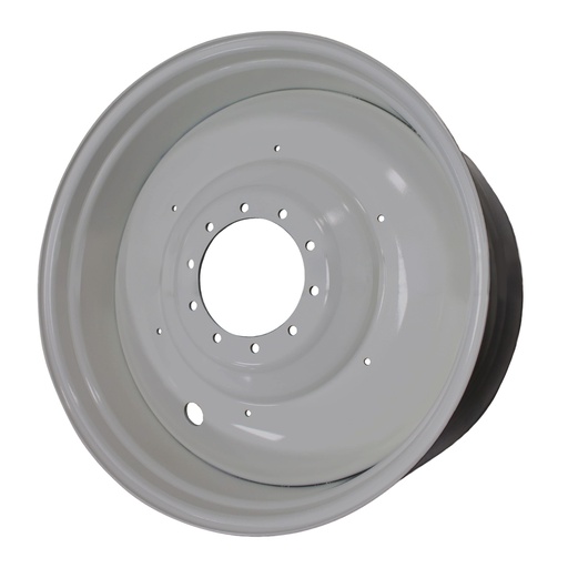 [63733] 20"W x 42"D, Agco Corp Gray 10-Hole Formed Plate , -9.62" Offset
