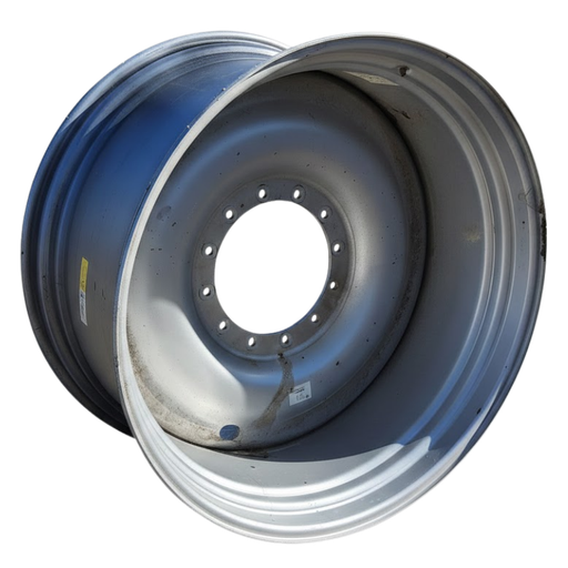 [042422788407(SIS)] 25"W x 46"D, Case IH Silver Mist 12-Hole Bubble Disc , -2.62" Offset