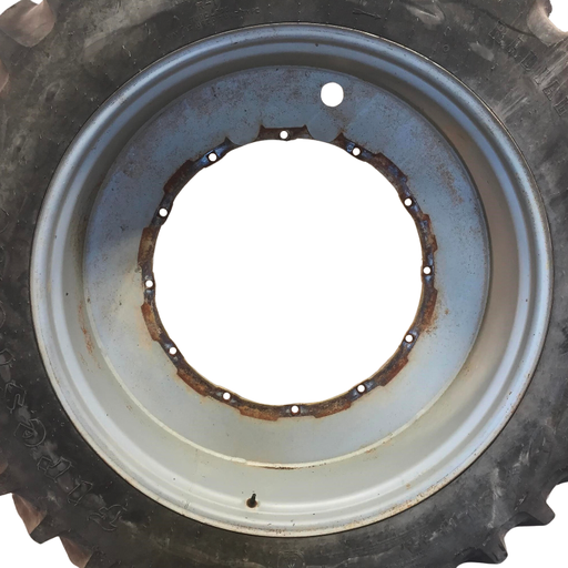 [WT007154] 13"W x 46"D, Case IH Silver Mist 12-Hole Stub Disc