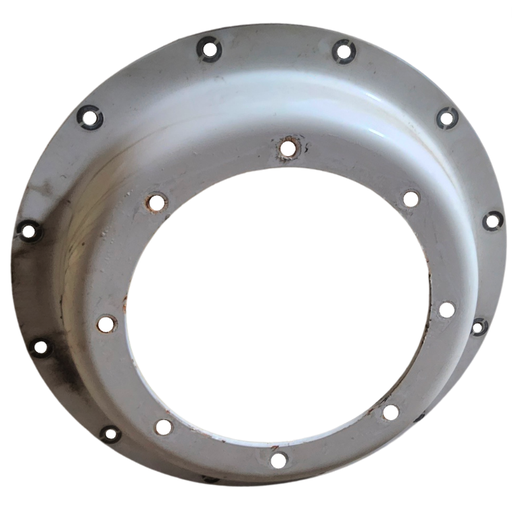 [WT007762CTR] 8-Hole Stub Disc Center for 28"-34" Rim, Ford / New Holland White